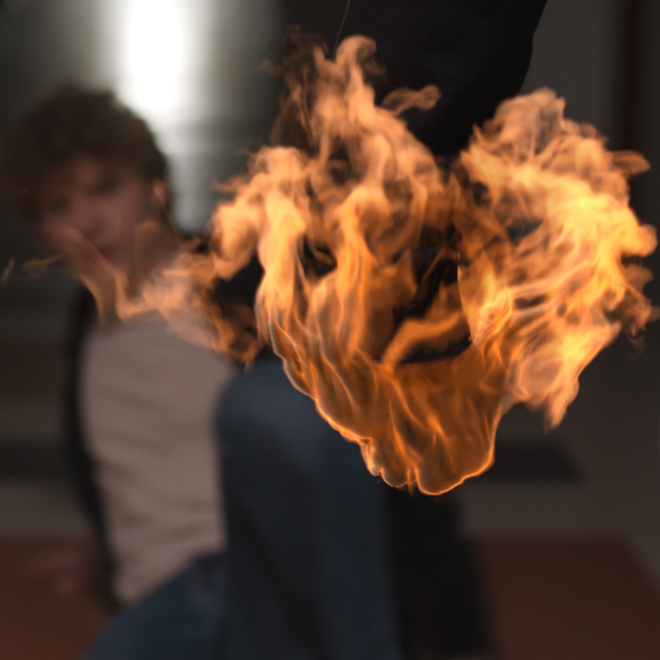 VFX ( Poing en feu ) | CLIENT : Vivien Blum
